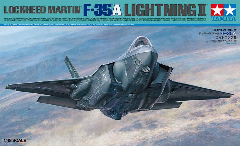 Tamiya 61124 1/48 Lockheed F-35 A Lightning II