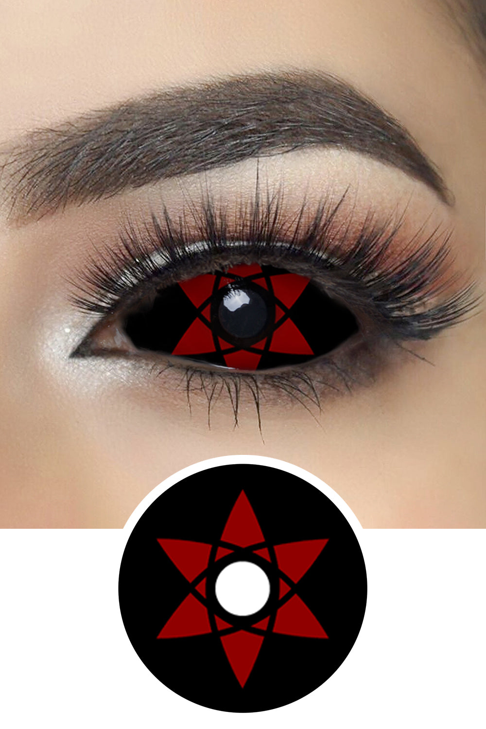 Sasuke Mangekyou Sharingan - Naruto Contact Lenses – Eye FreshGo