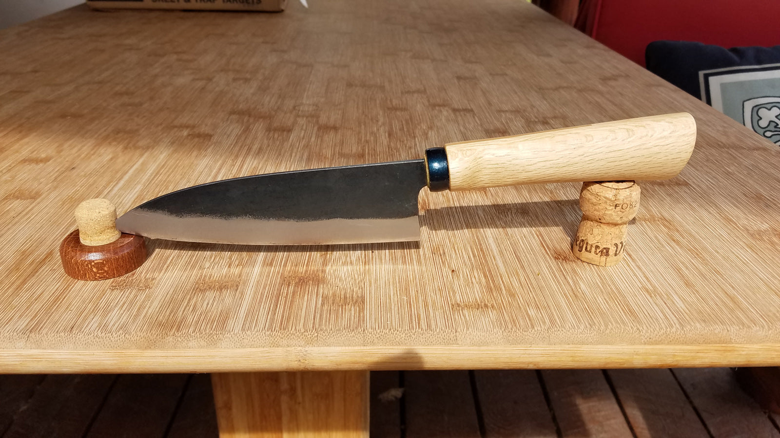 custom santoku knife