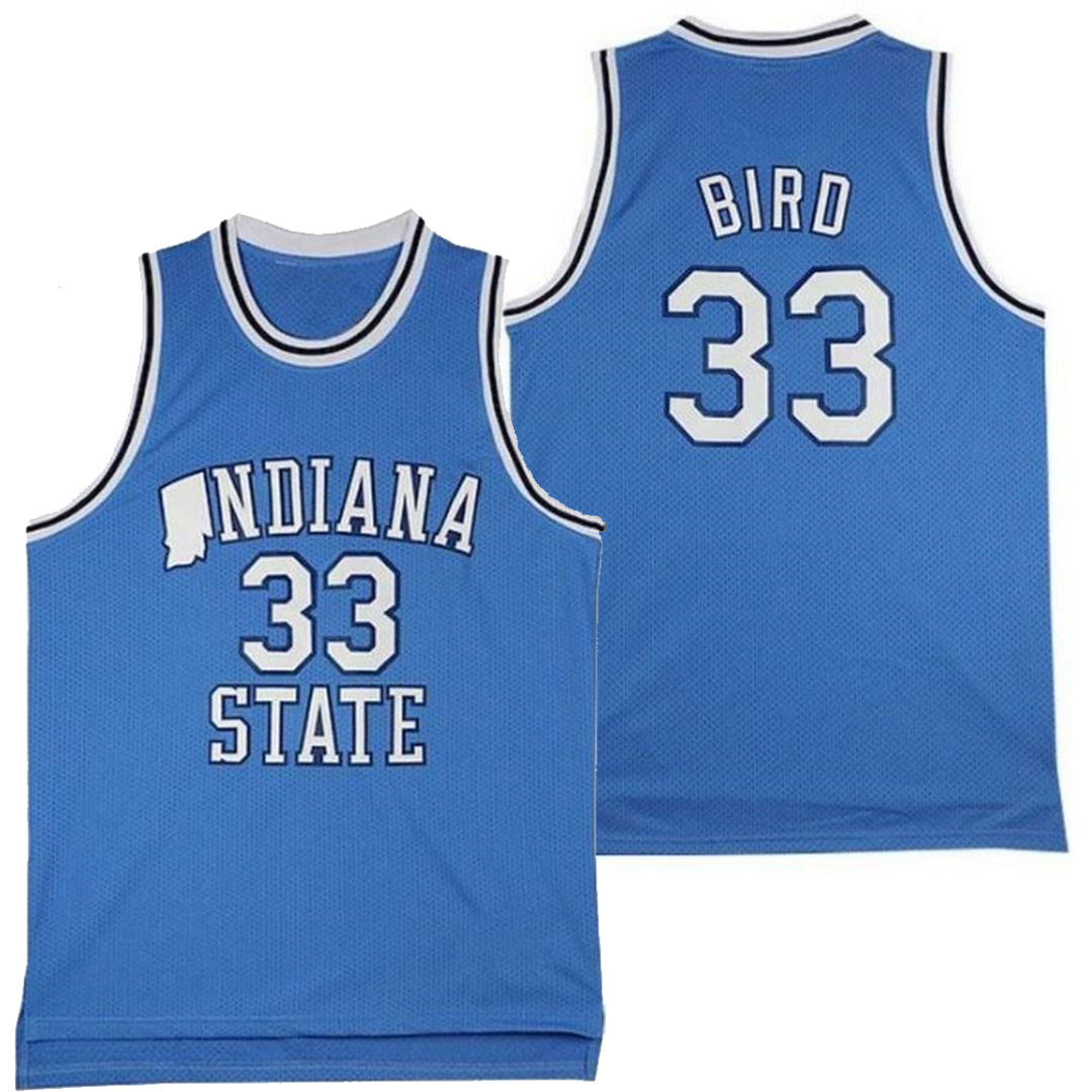 LARRY BIRD #33 INDIANA STATE JERSEY 