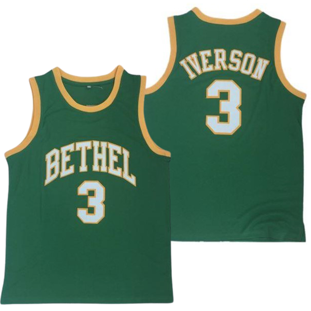 allen iverson bethel jersey