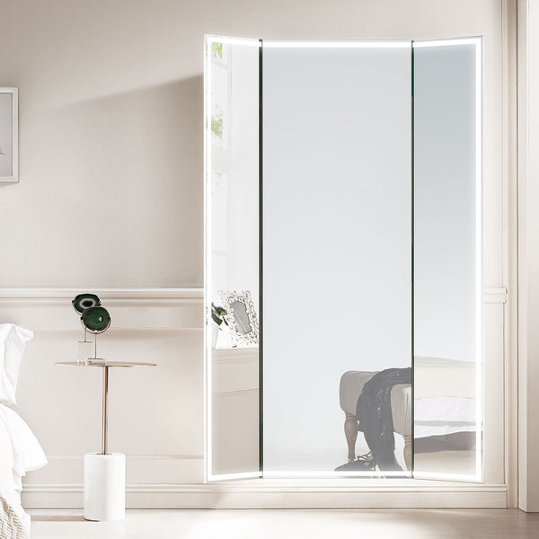 tri fold mirror full length