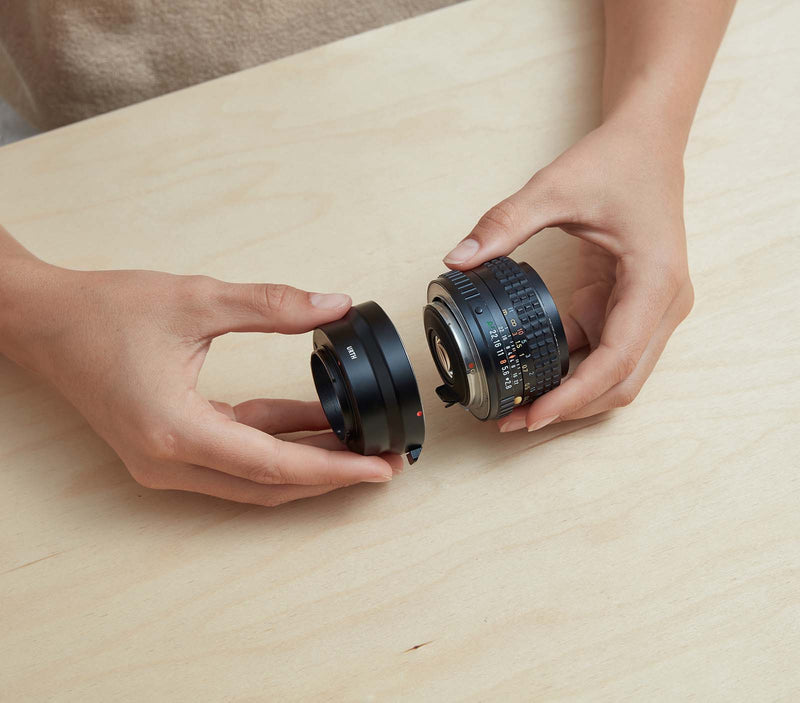 Pentax K Lens Mount to Micro Four Thirds (M4/3) Camera Mount