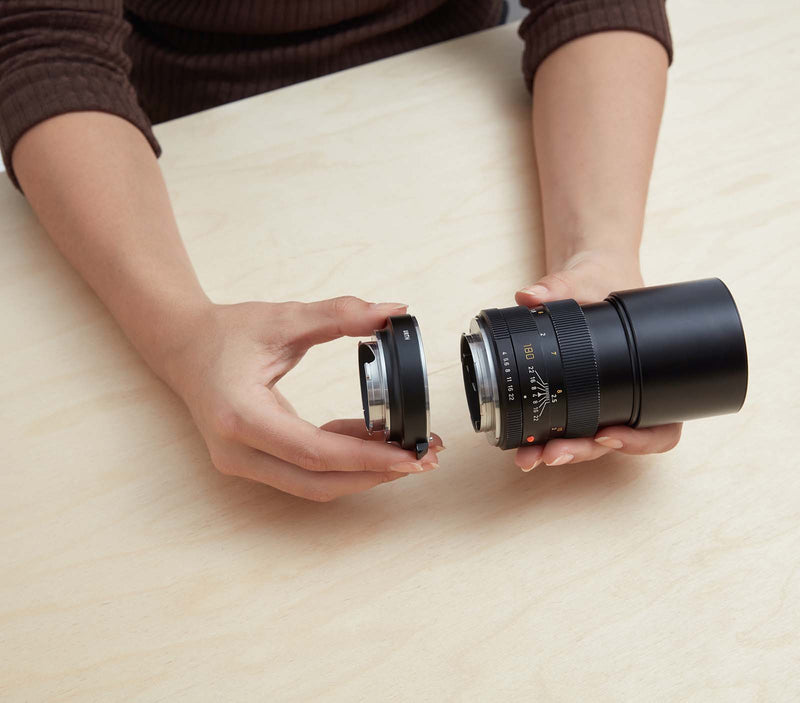 Leica R Lens Mount to Leica M Camera Mount