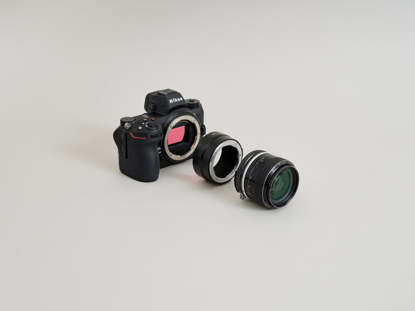 Nikon F Lens Mount to Nikon Z Camera Mount