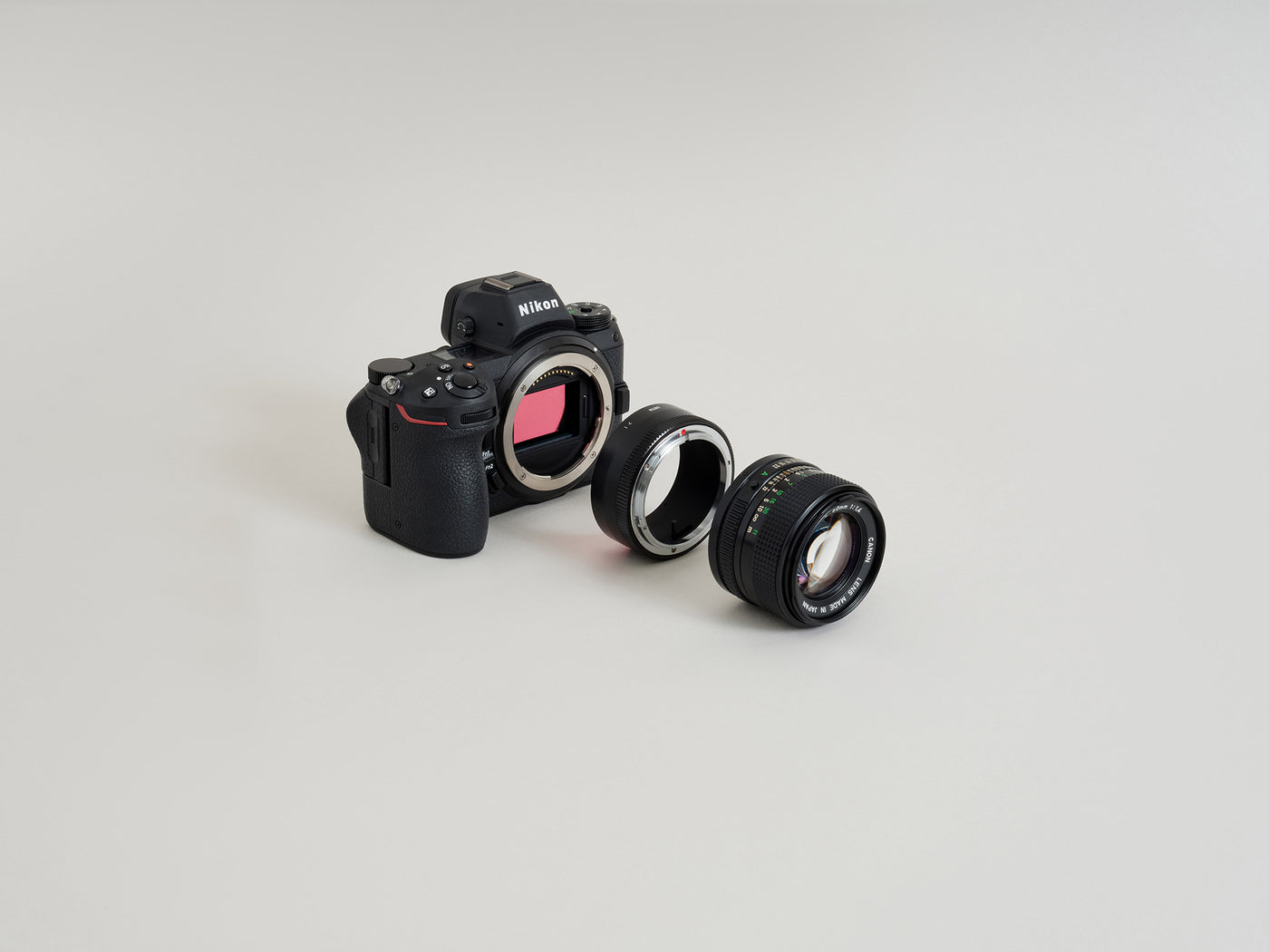 Canon FD Lens Mount to Nikon Z Camera Mount