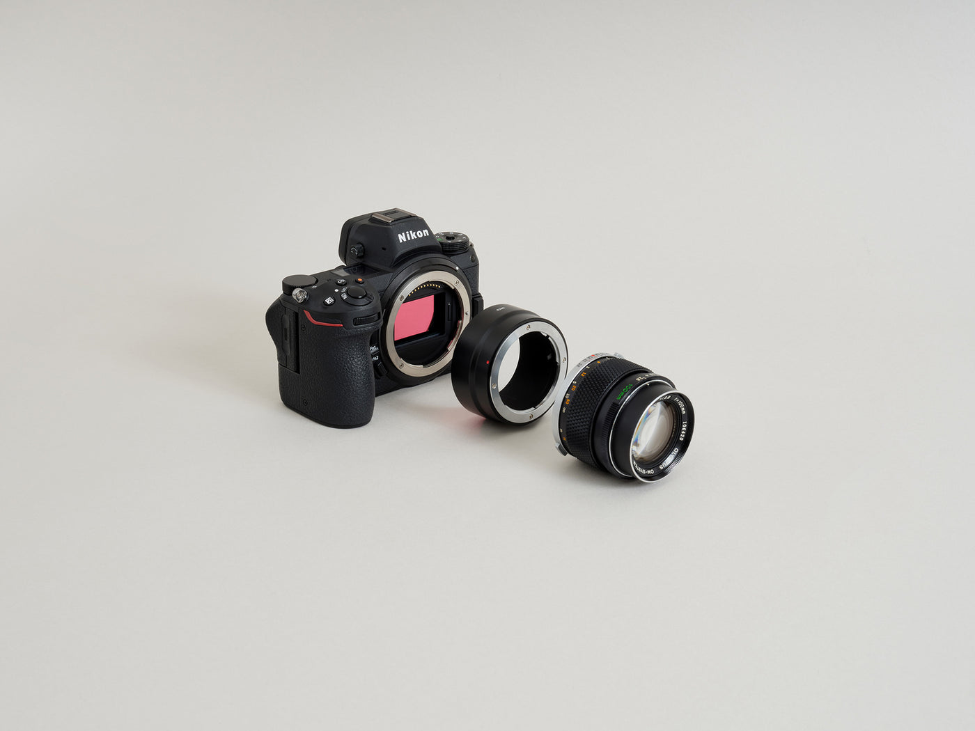Olympus OM Lens Mount to Nikon Z Camera Mount