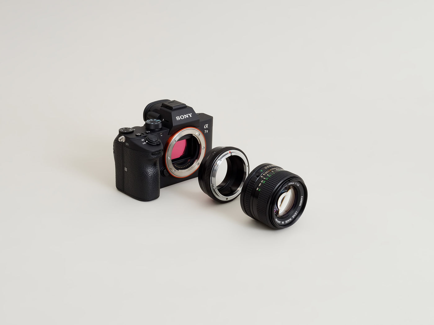 Canon FD Lens Mount to Sony E Camera Mount