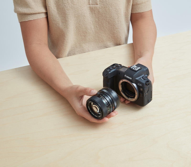 Canon FD Lens Mount to Canon RF Camera Mount