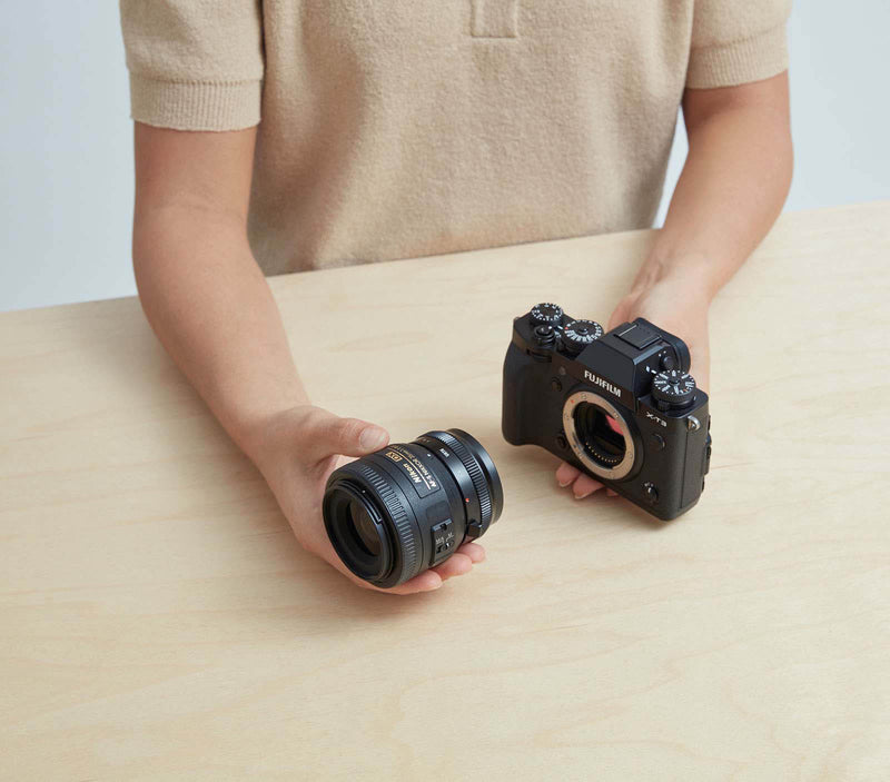 Nikon F (G-Type) Lens Mount to Fujifilm X Camera Mount