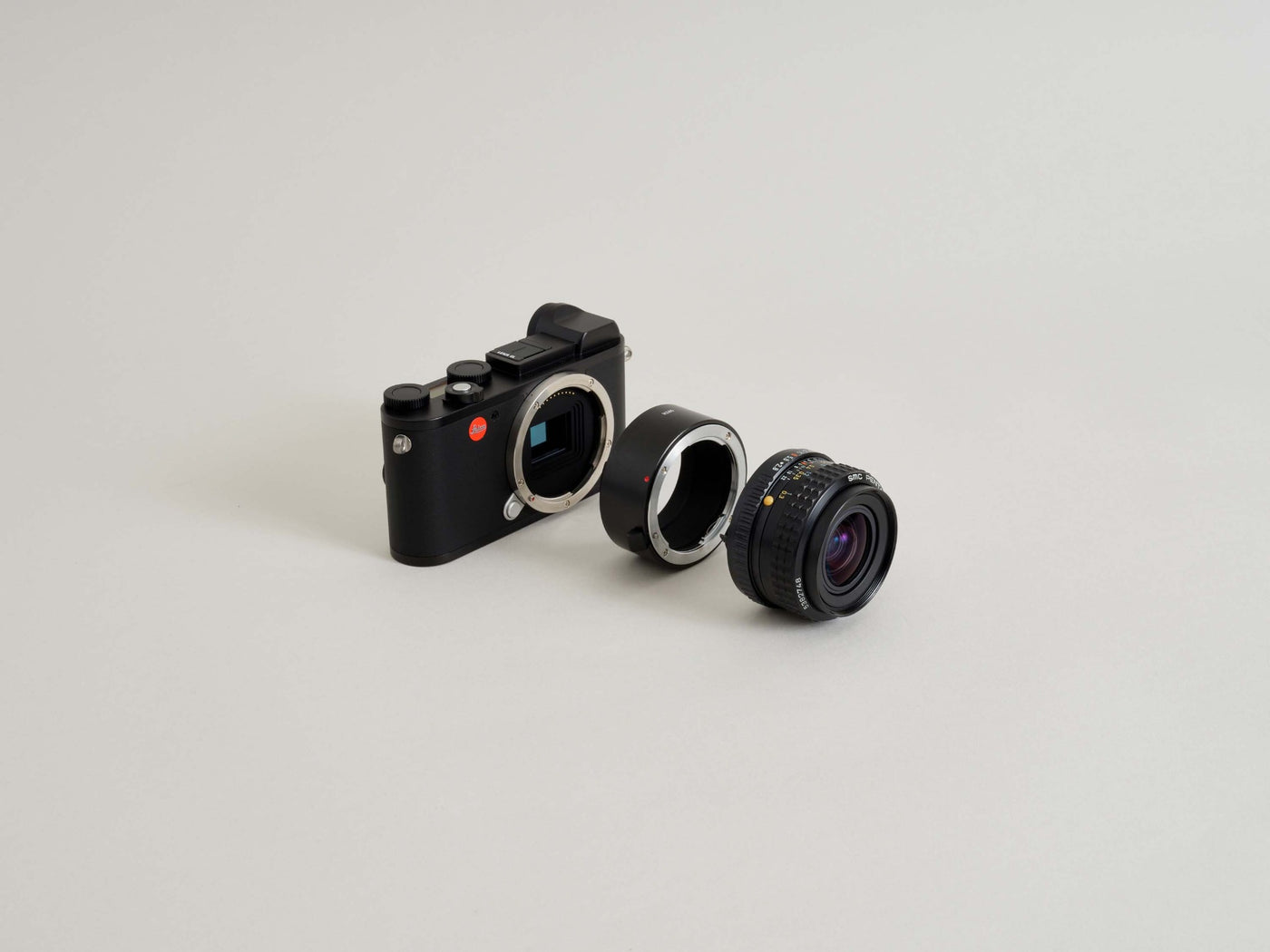 Pentax K Lens Mount to Leica L Camera Mount