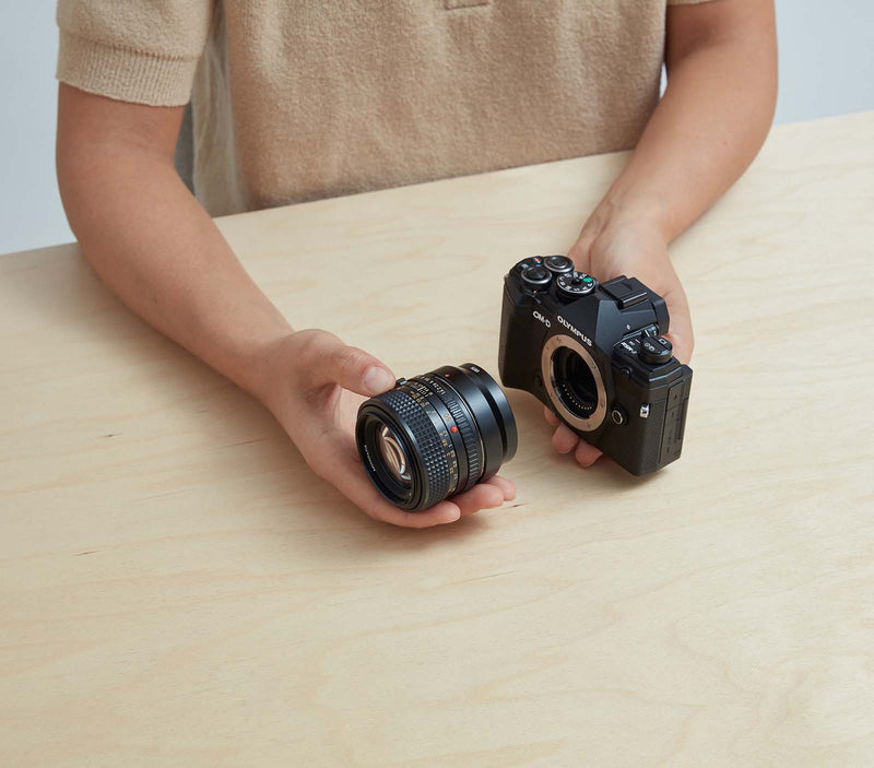 Minolta Rokkor (SR/MD/MC) Lens Mount to Micro Four Thirds (M4/3) Camera Mount