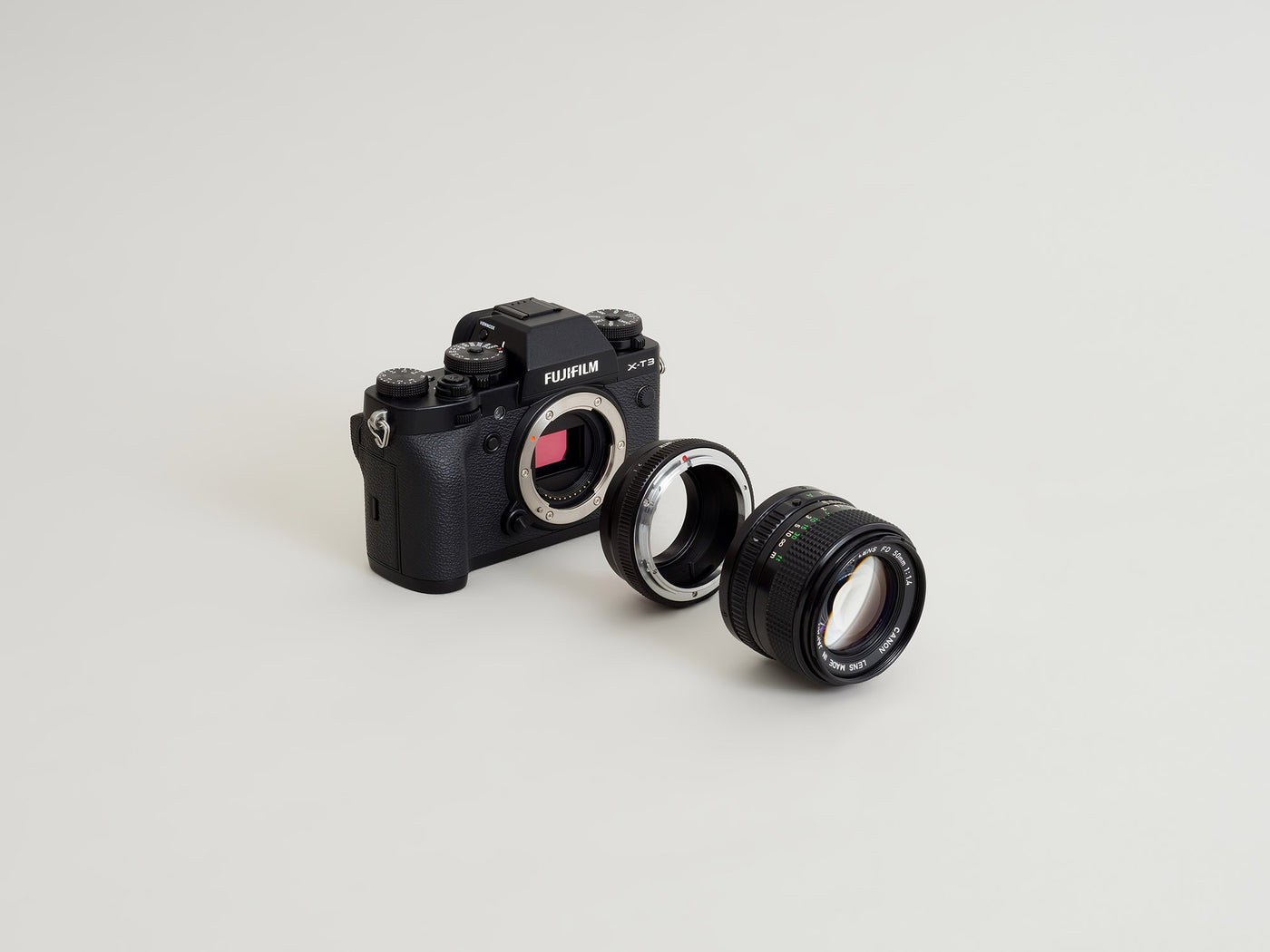 Canon FD Lens Mount to Fujifilm X Camera Mount