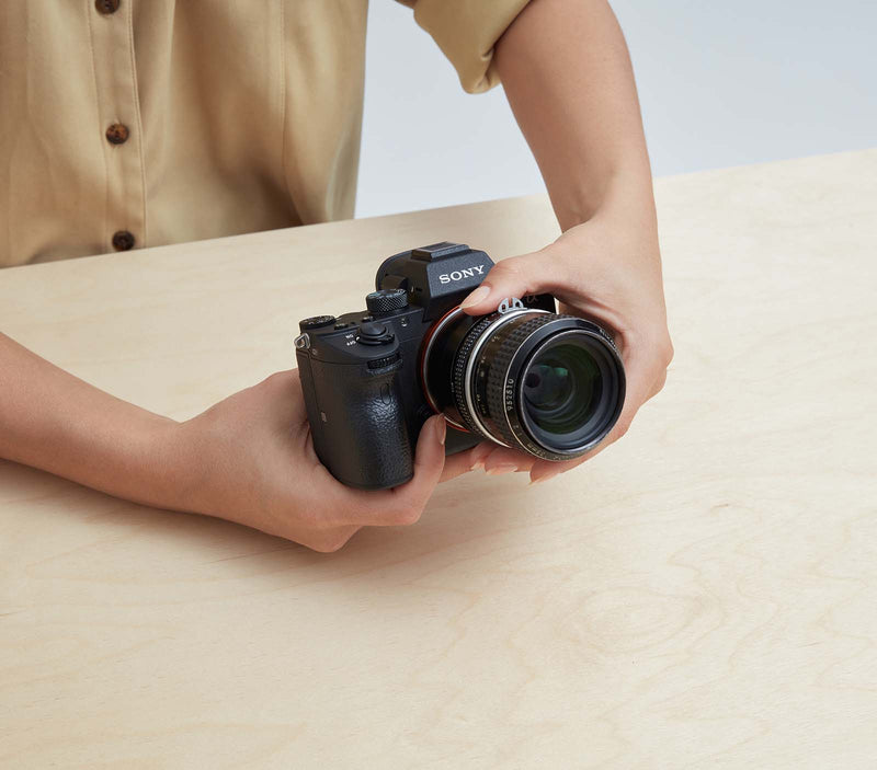 Nikon F Lens Mount to Sony E Camera Mount