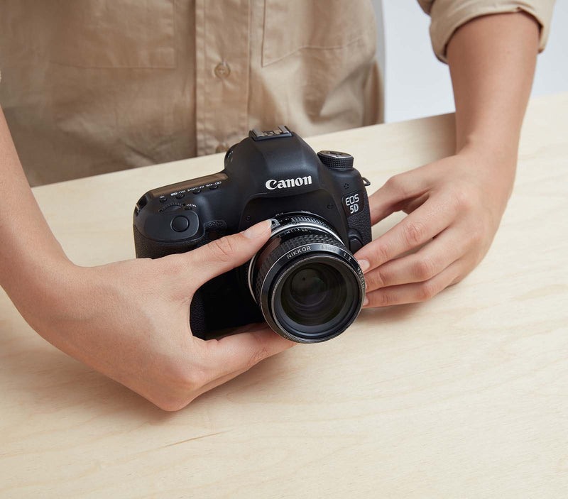 Nikon F Lens Mount to Canon (EF/EF-S) Camera Mount