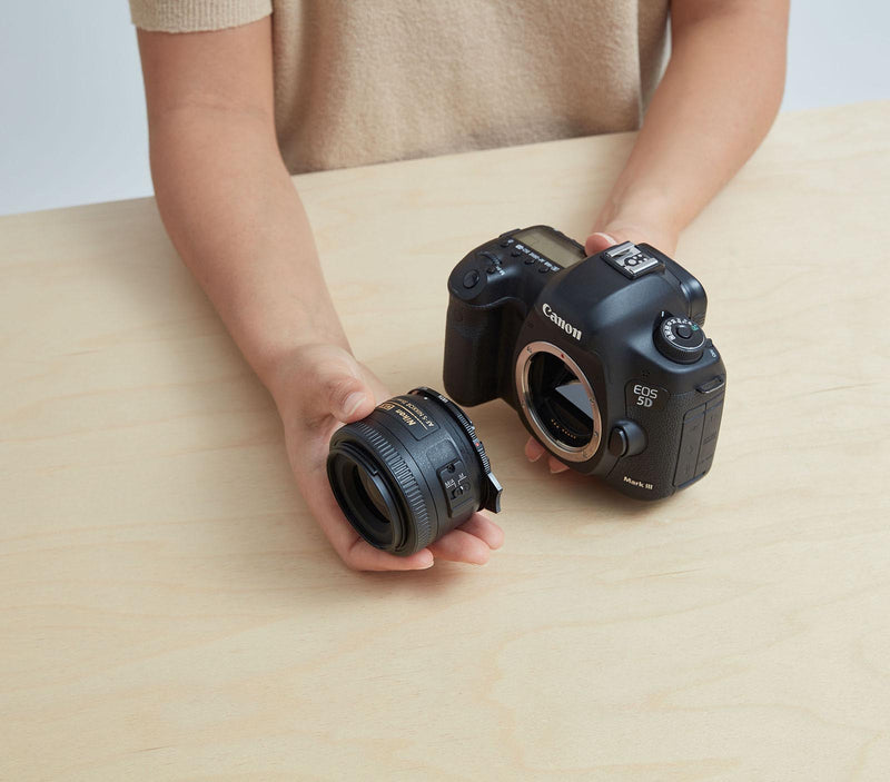 Nikon F (G-Type) Lens Mount to Canon (EF/EF-S) Camera Mount
