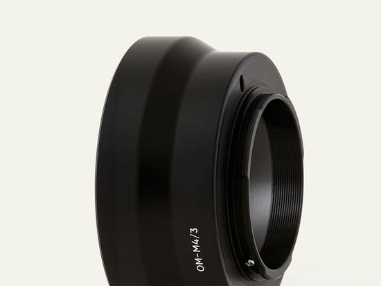 Olympus OM Lens Mount to Micro Four Thirds (M4/3) Camera Mount