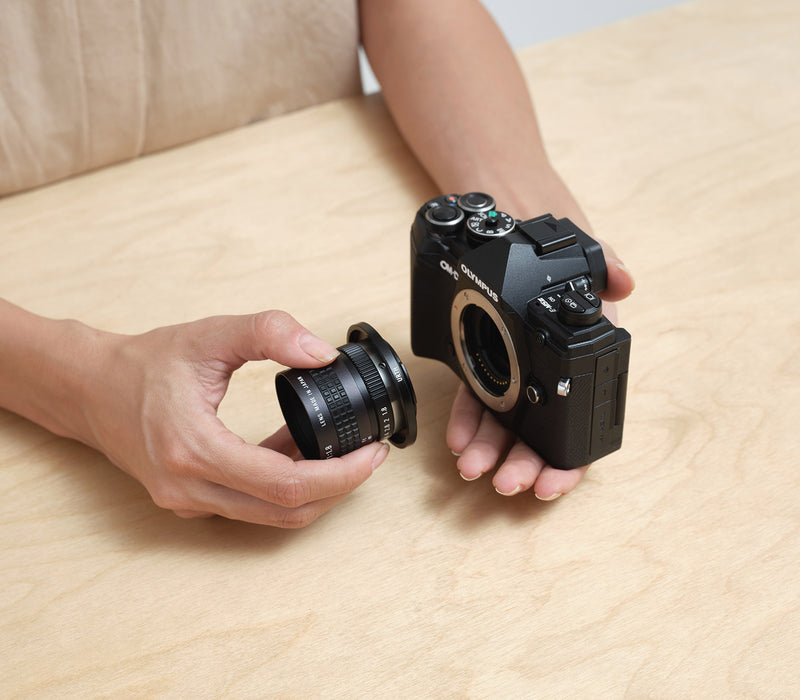 C-Mount Lens to Micro Four Thirds Camera