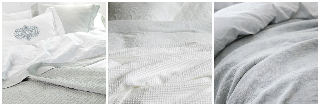 Au Lit Fine Linens: Textures