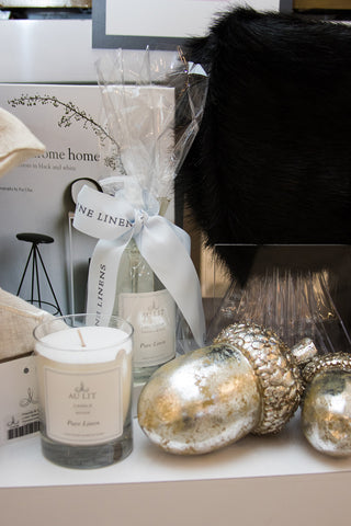 Au Lit Holiday Store Tour Candles & Bath Accessories