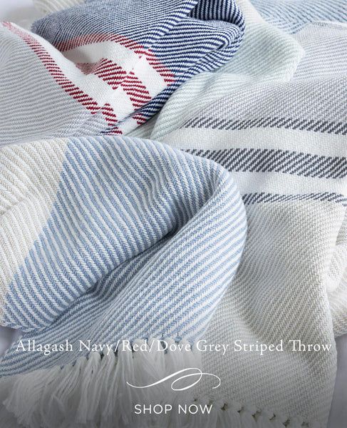 Allagash Striped Throw