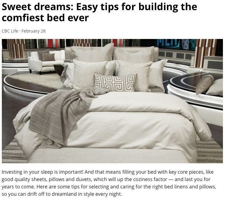CBC The Goods - Sweet Dreams: Easy Tips for Building the Comfiest Bed Ever