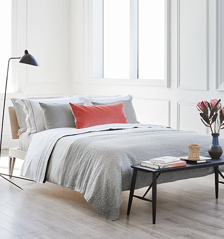 SUZANNE DIMMA BY AU LIT FINE LINENS ECLECTIC MINIMALIST LOOK