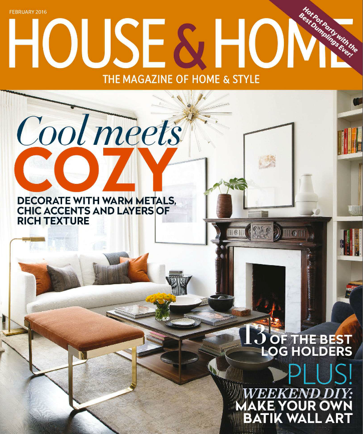 House & Home February 2016 - Cover Image