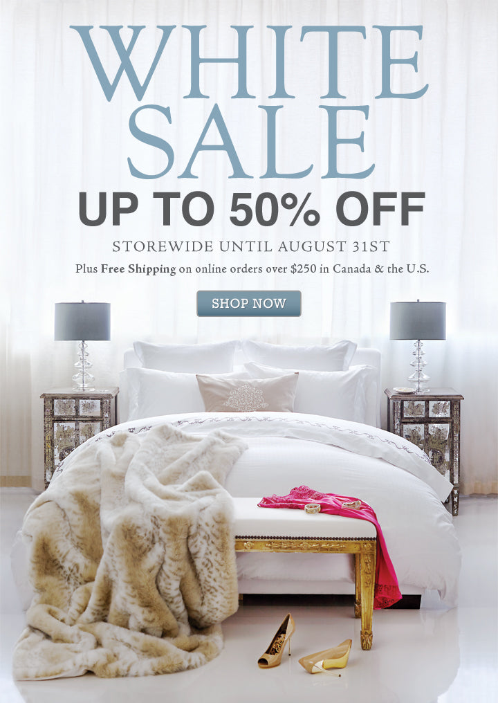 White Sale White Sale On Sheet Sets And Luxury Towels