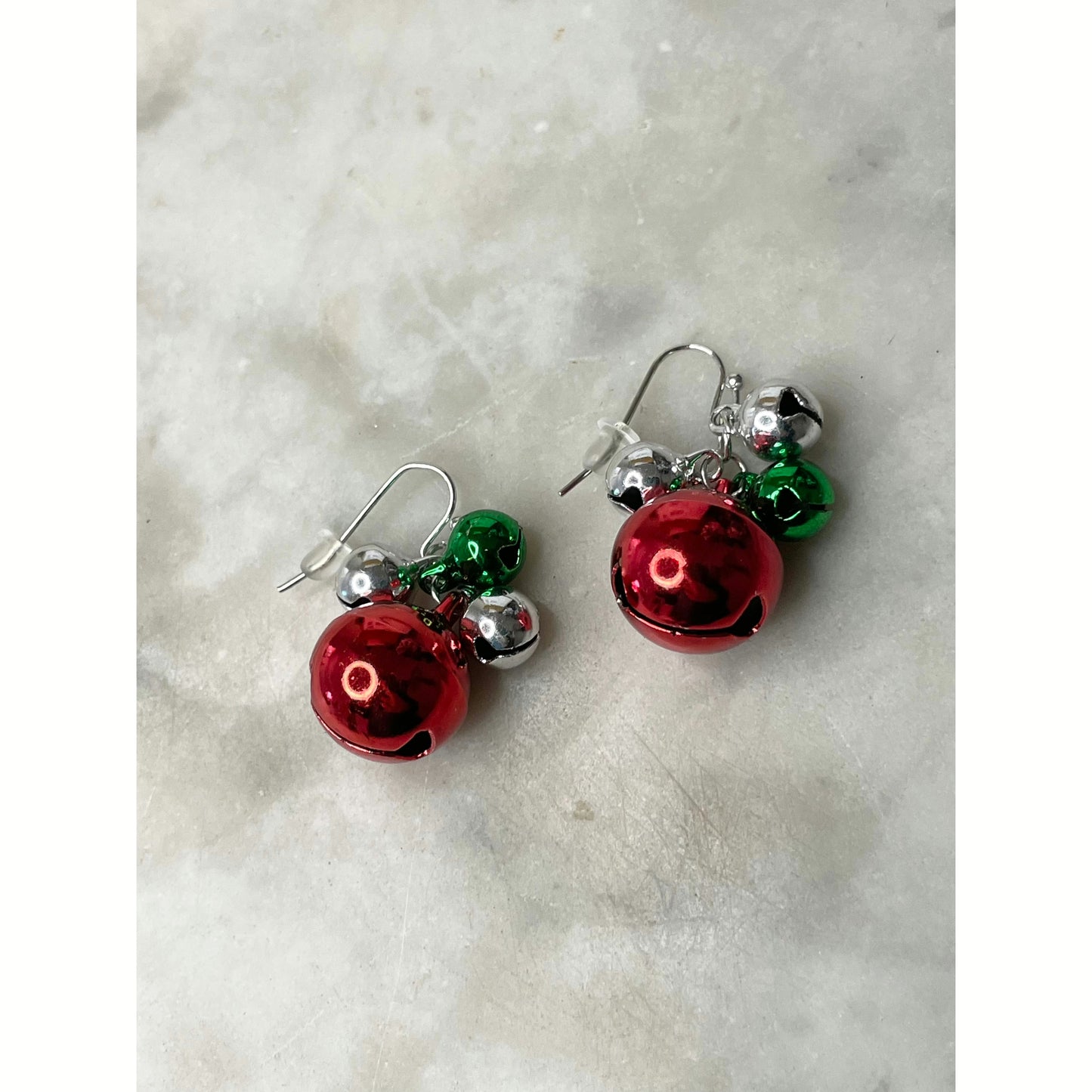 Christmas bell earrings