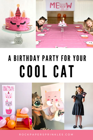 Kitty theme birthday party