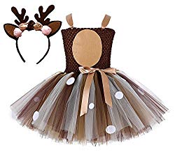 tutu reindeer costume dress up