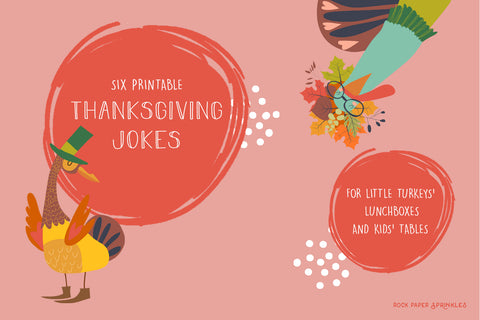Funny turkeys graphics on pink background