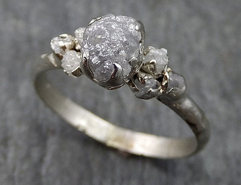 Diamond Cluster Ring