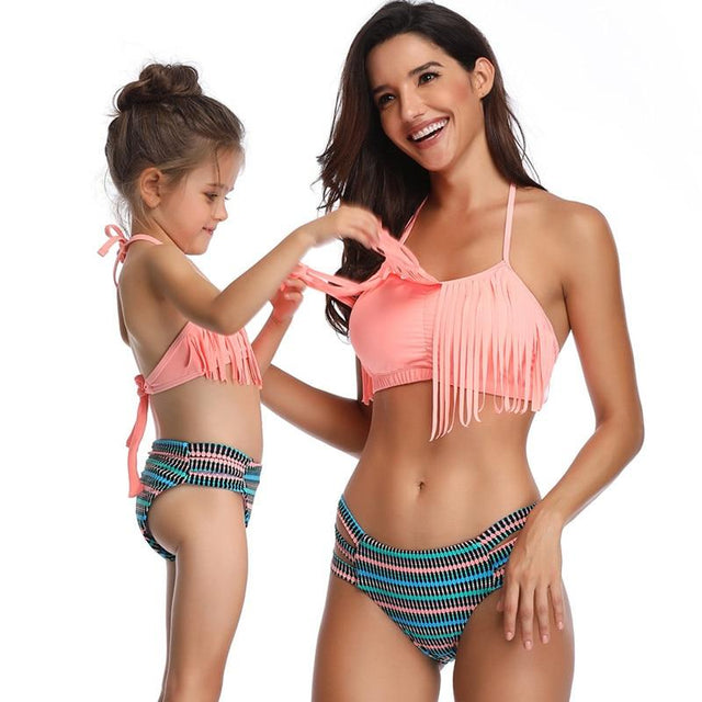 mother and daughter swimsuits