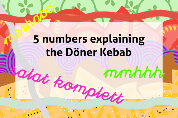 5 numbers explaining döner kebab