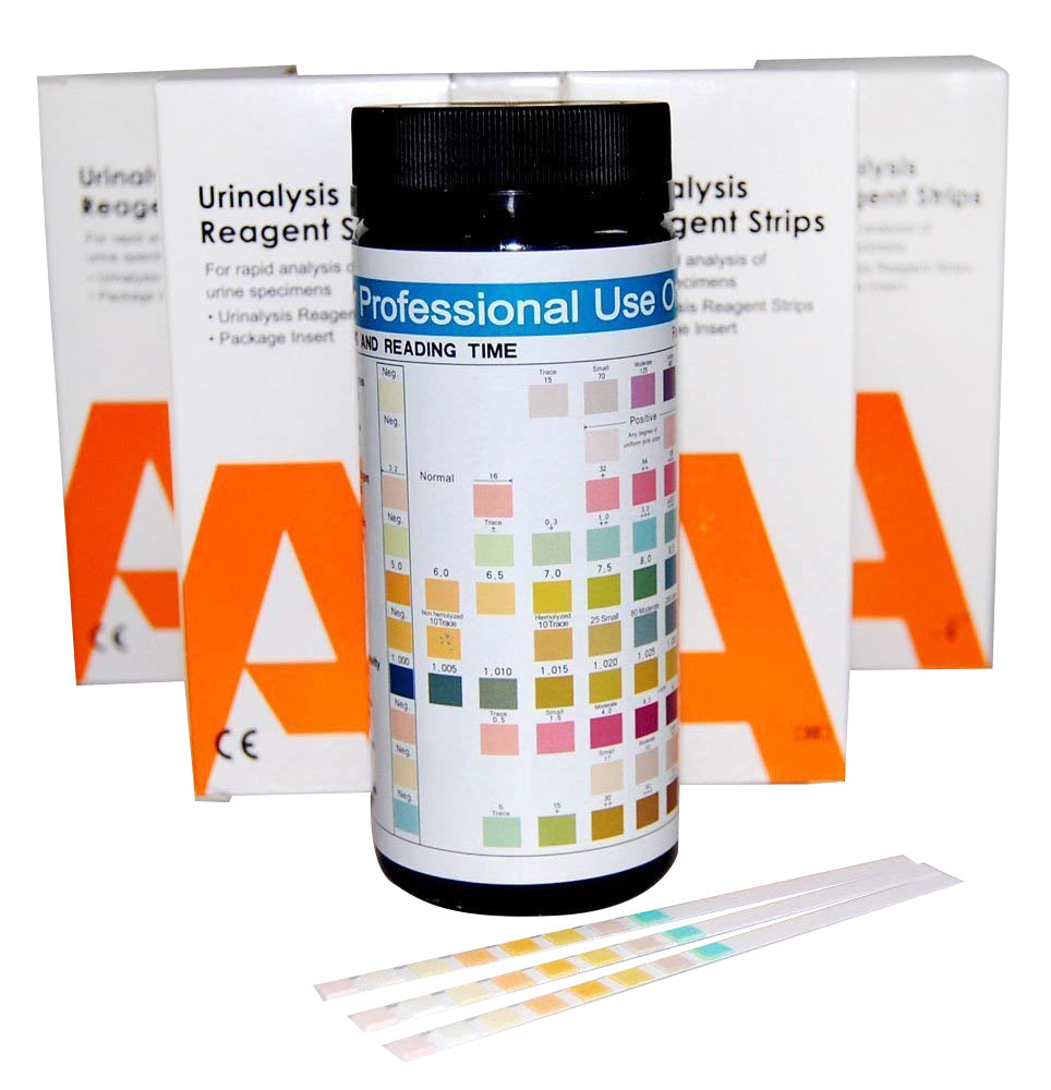 10 Parameter Urinalysis Urine Test Strips Uk Valuemed 8942