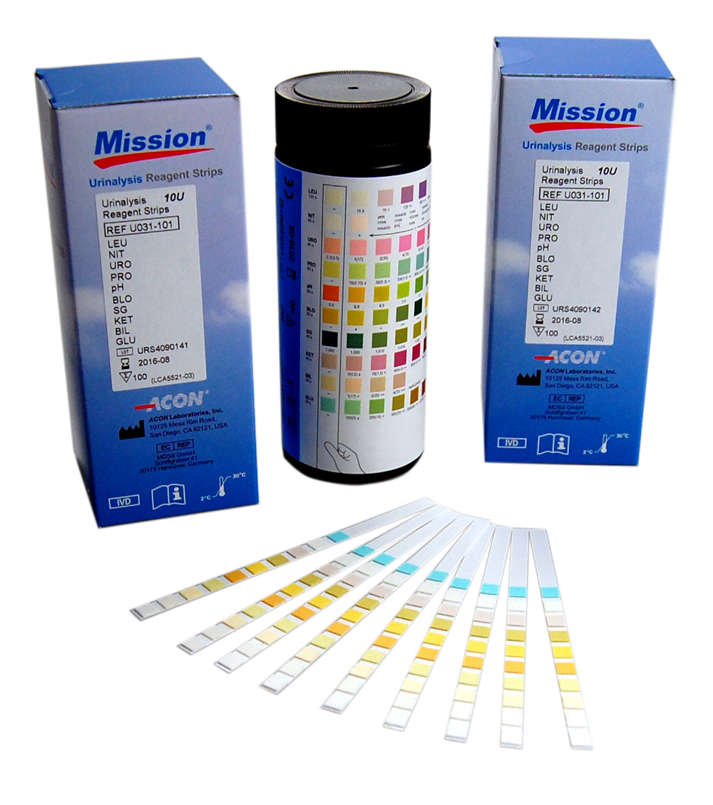 Ammonia test strip