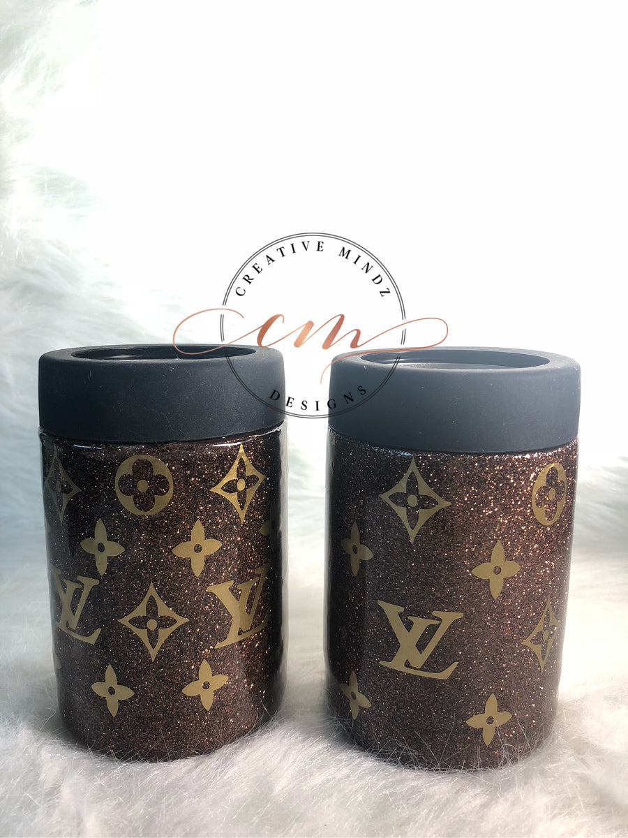 Louis Vuitton tumbler  Yeti cup designs, Glitter tumbler cups