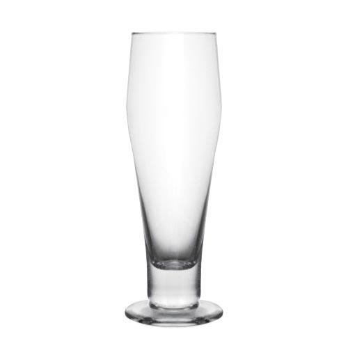 footed beer glass