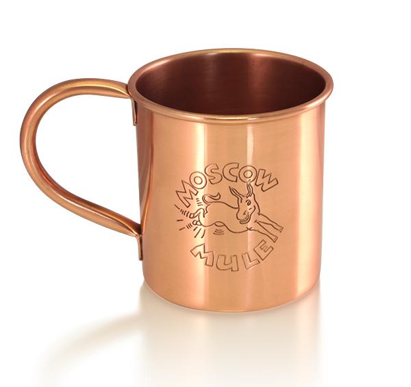Smirnoff Copper Colored Moscow Mule Mug 