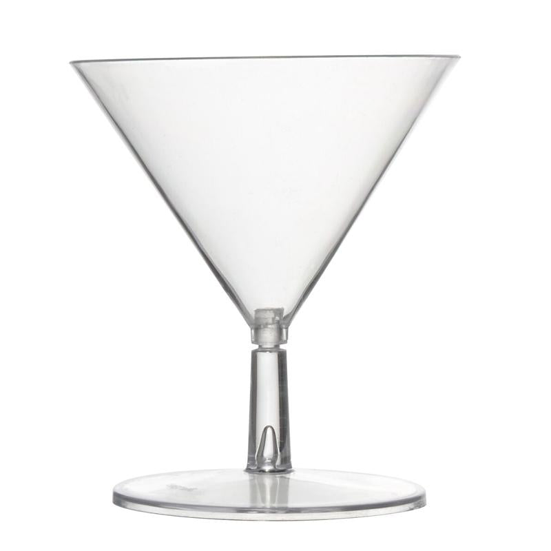 cheap disposable martini glasses