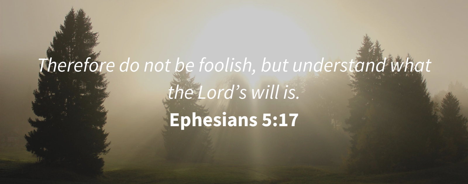 Ephesians 5 17