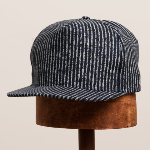 Indigo Stripe Cap