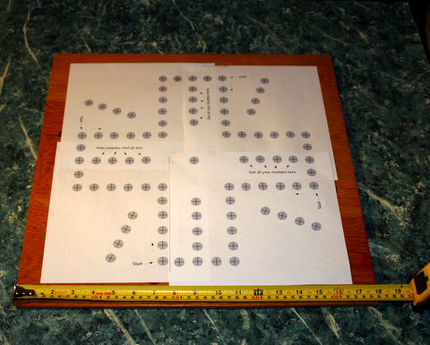 the marble game board