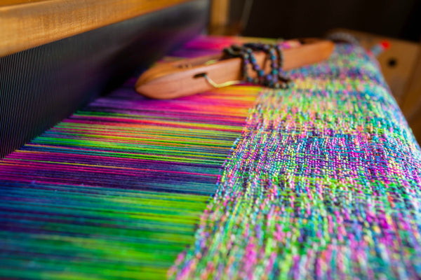 The process of producing the Signature fabric.