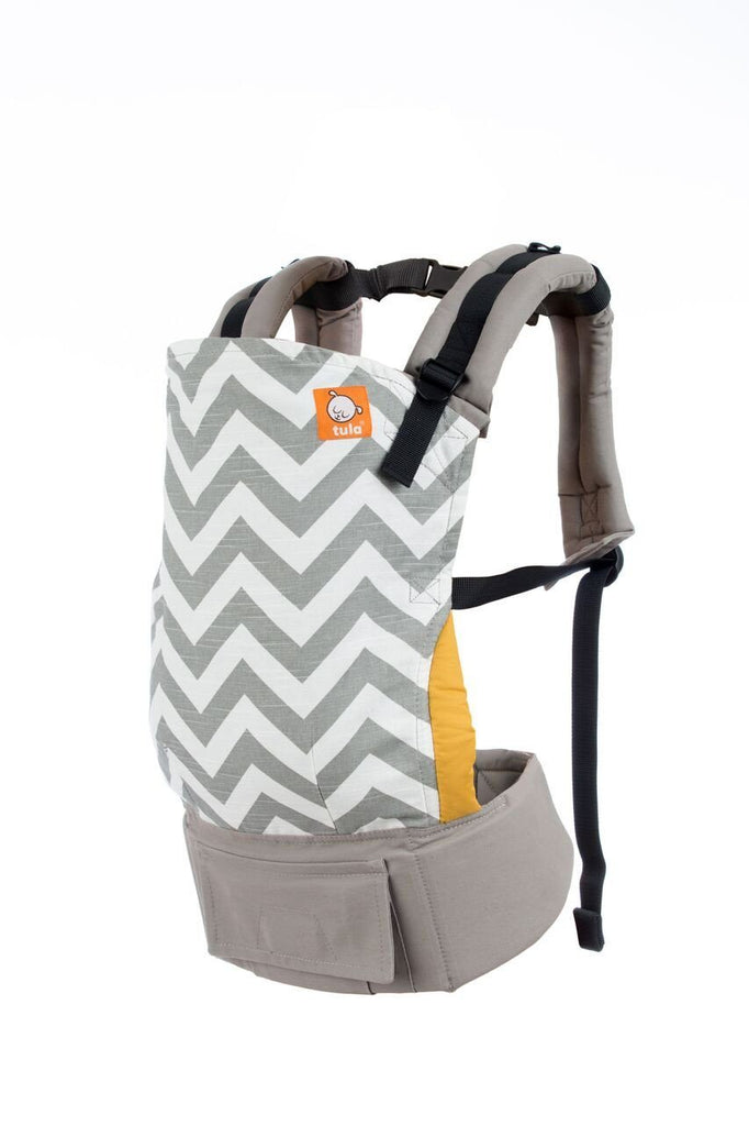 Baby Tula — Ergonomic Tula Toddler Carrier Gray Zig Zag