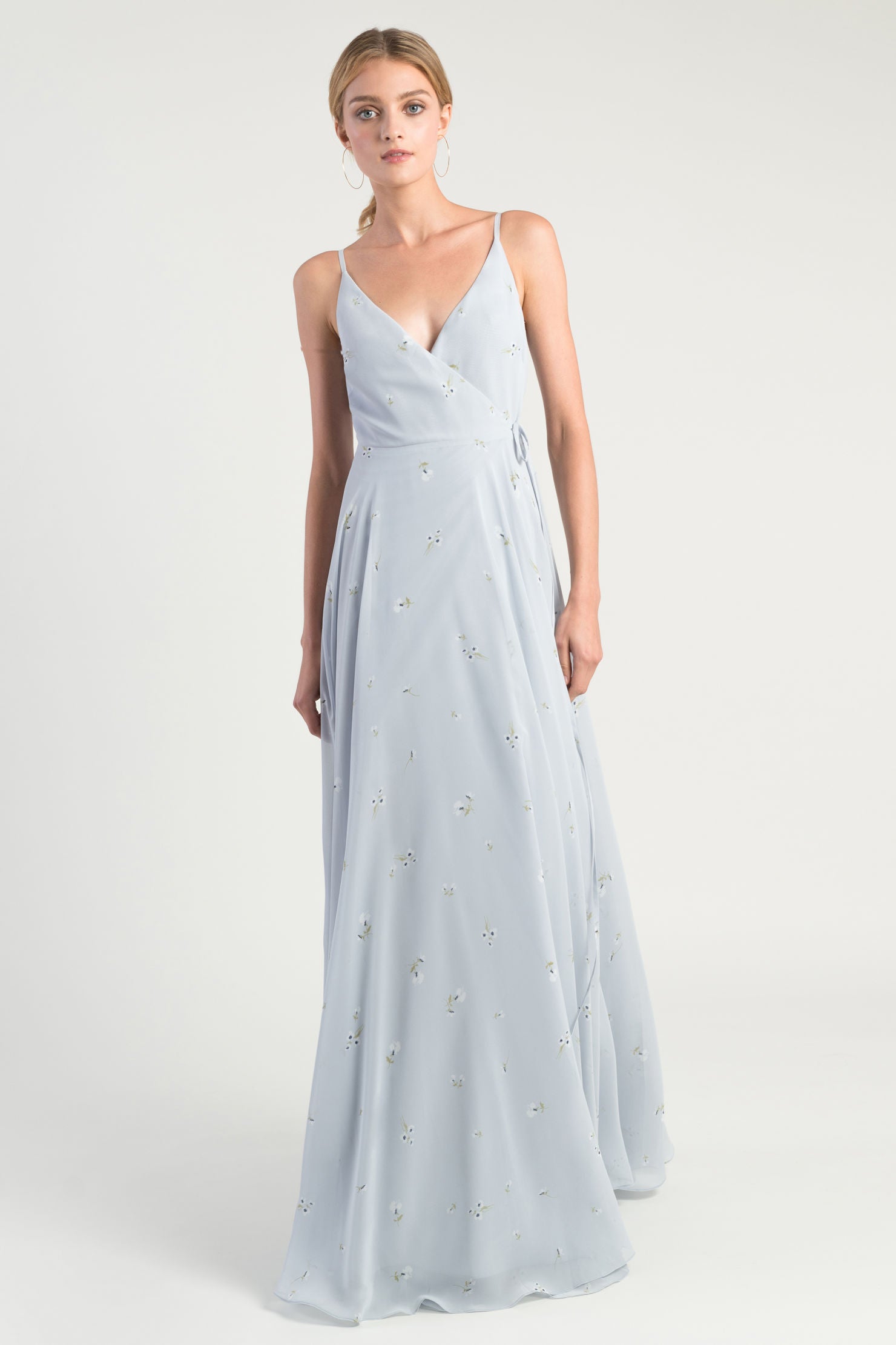 jenny yoo blue bridesmaid dress