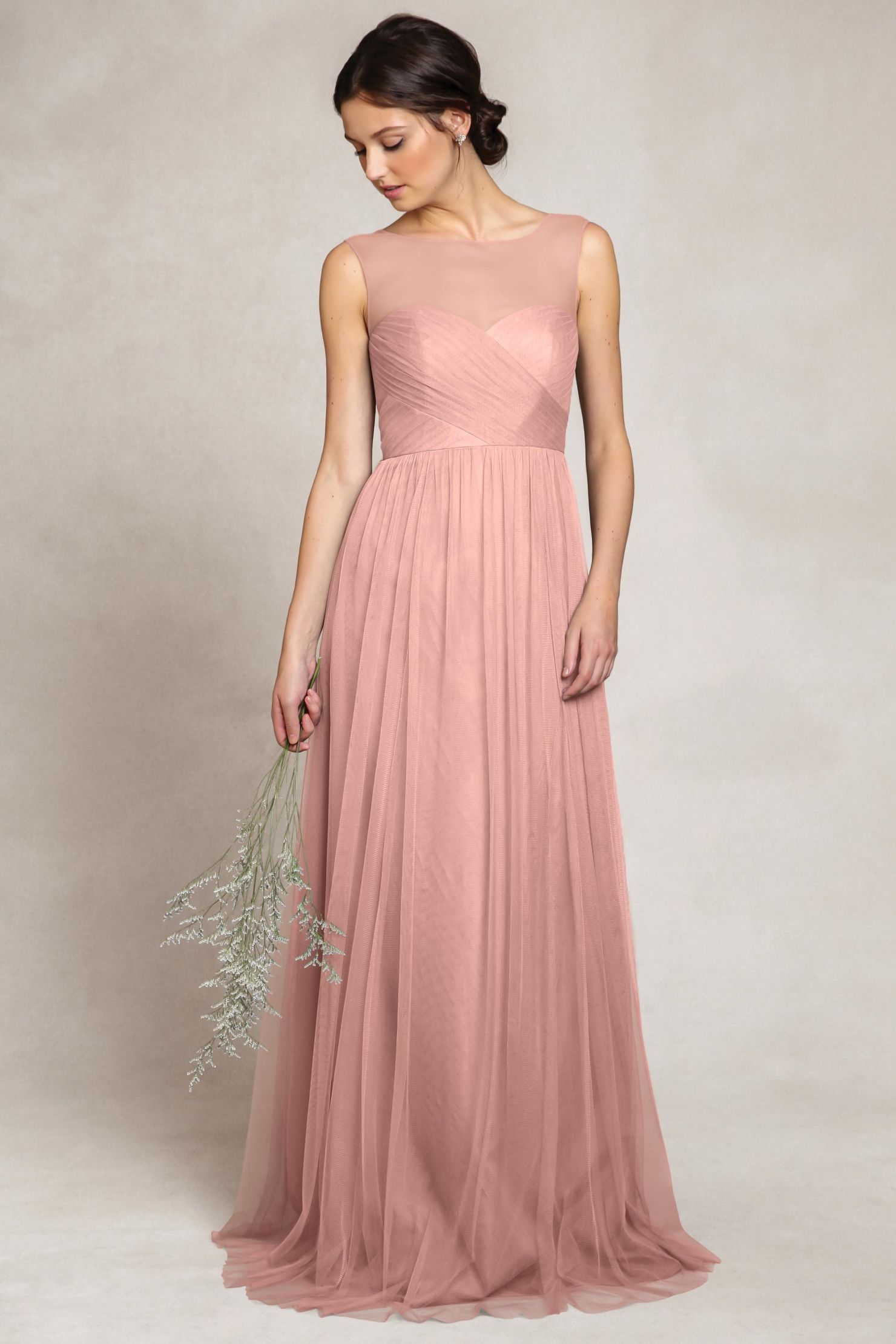 begonia color bridesmaid dresses