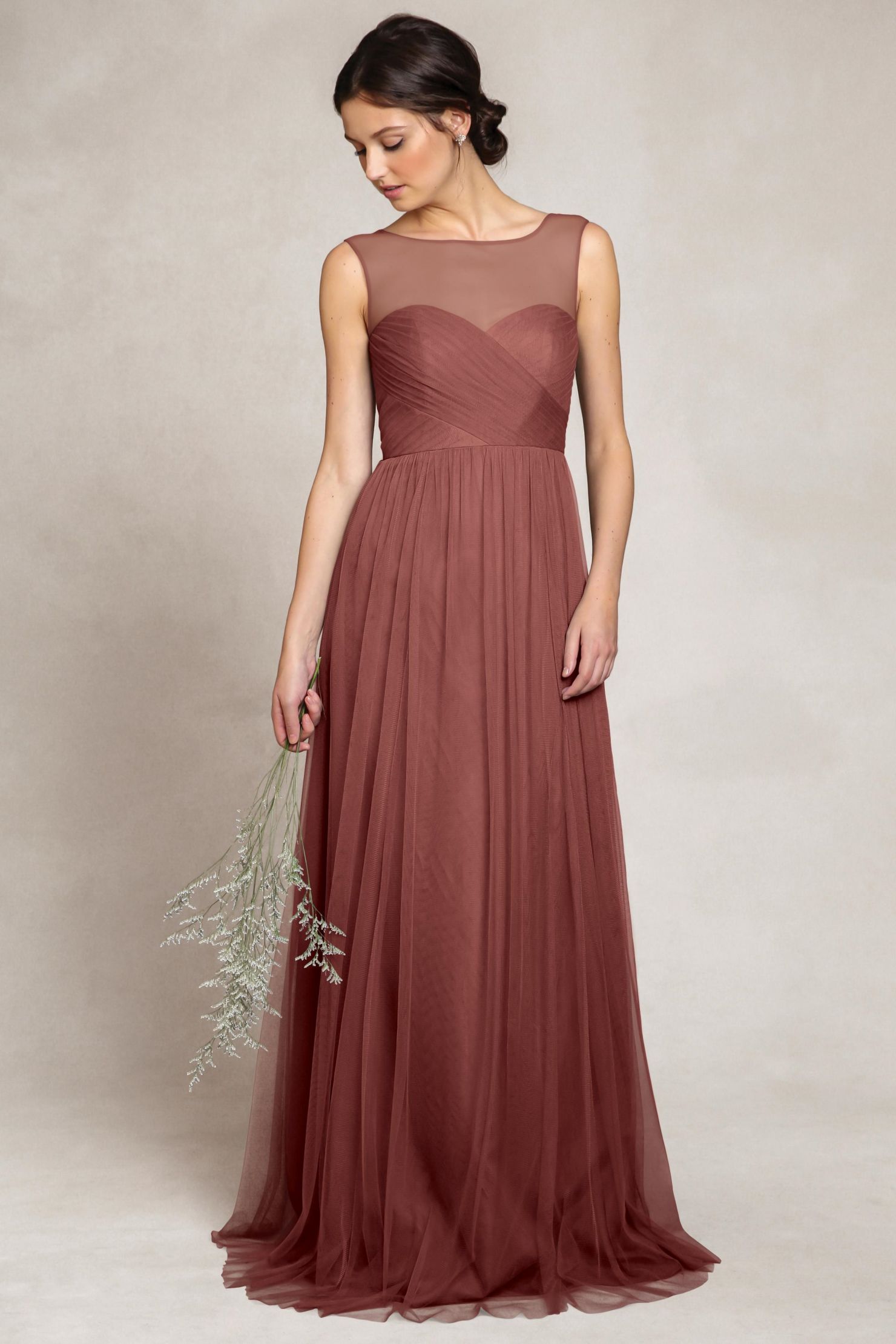 bridesmaid dresses cinnamon rose